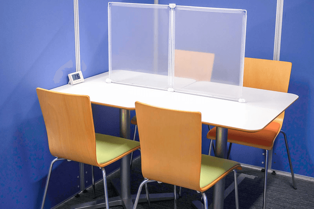 共用部_ミーティングスペース。商談や打ち合わせなど