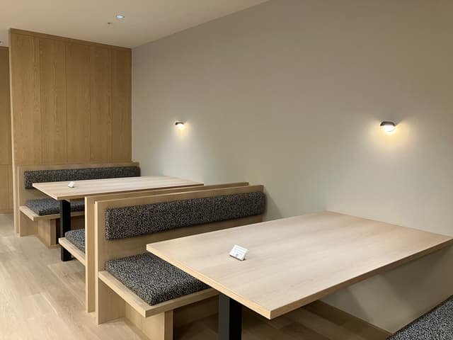 共有部_ラウンジ。カジュアルな打ち合わせや来客対応も可能です。