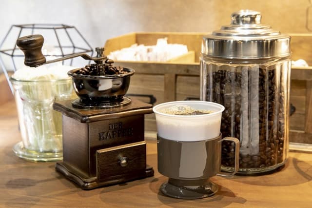 設備_休憩のときに嬉しいコーヒーもご用意されています
