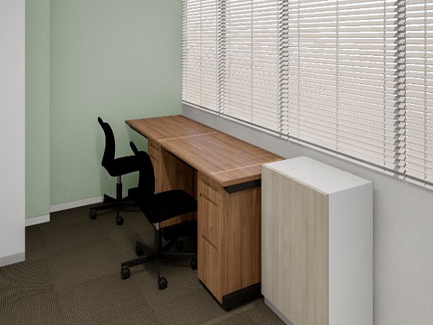 個室_オフィスはスマートロック・オートロックを備えているため、セキュリティ面も安心の環境です。