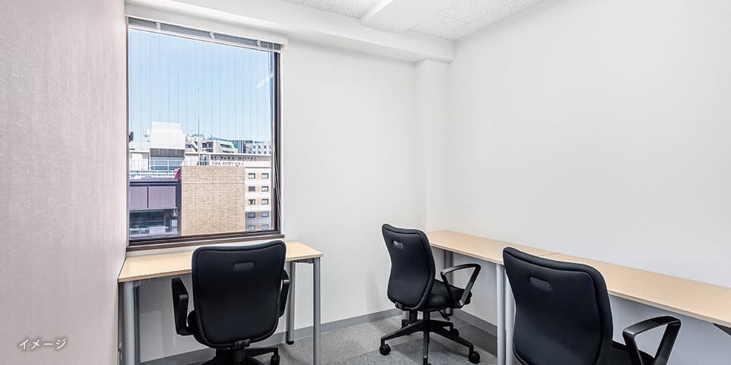 専有部_個室。家具付きです。※画像はイメージです。©Regus