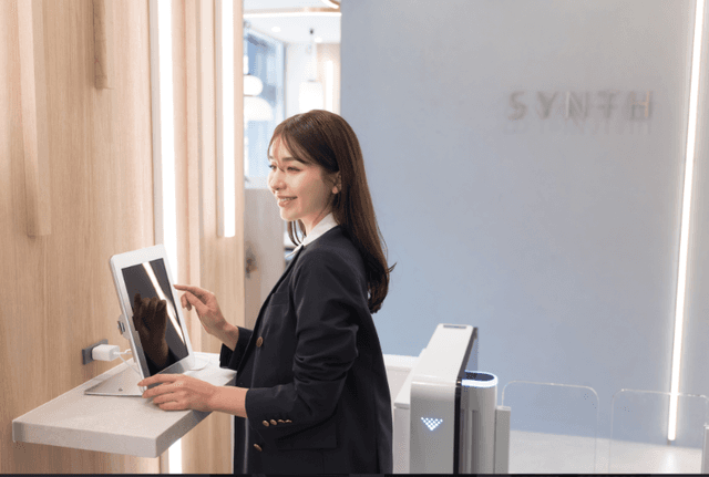 その他 受付 無人タイプとなります。