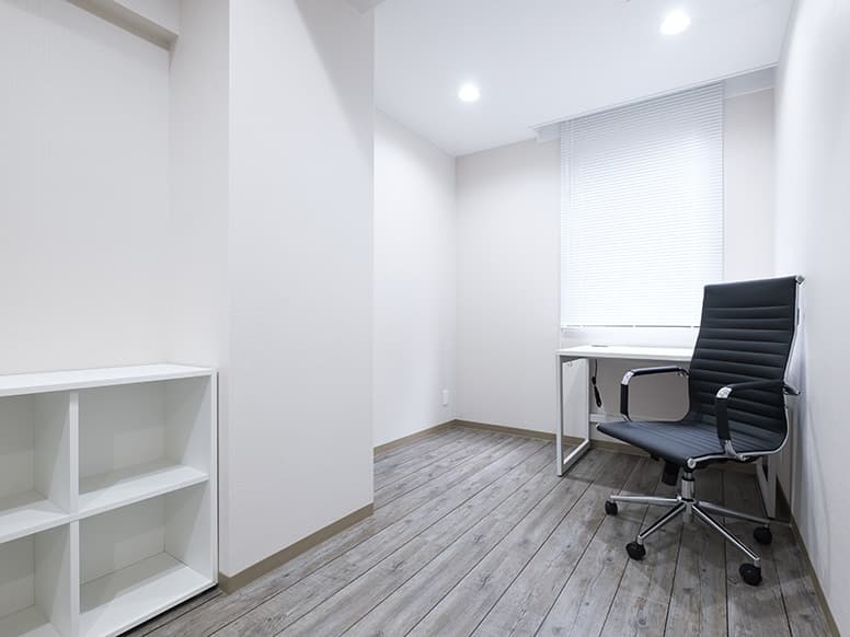 専有部_個室。登記利用・郵便物の受取も可能です。