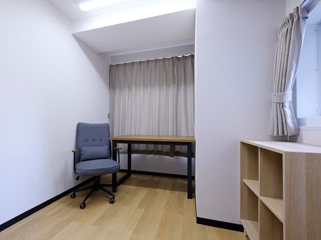 専有部_個室。オフィスの住所で登記や郵便物の受取ができます。