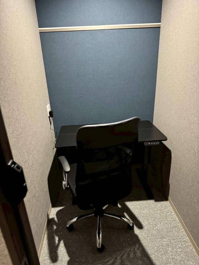 専有部_個室。24時間利用可能です。