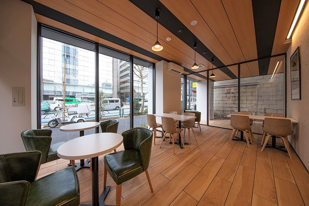 共有部_ラウンジ。自由に利用可能です。