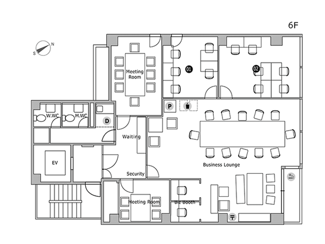 6F フロアMAP