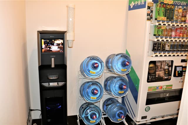 共用設備_ドリンクコーナー。