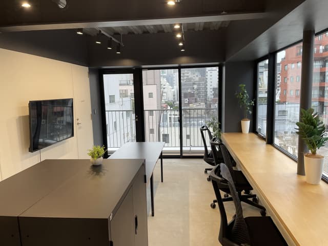 6階専有部。セットアップ済みです。キャンペーン中につきディスプレイ含め家具付きでも家賃は据え置きです。