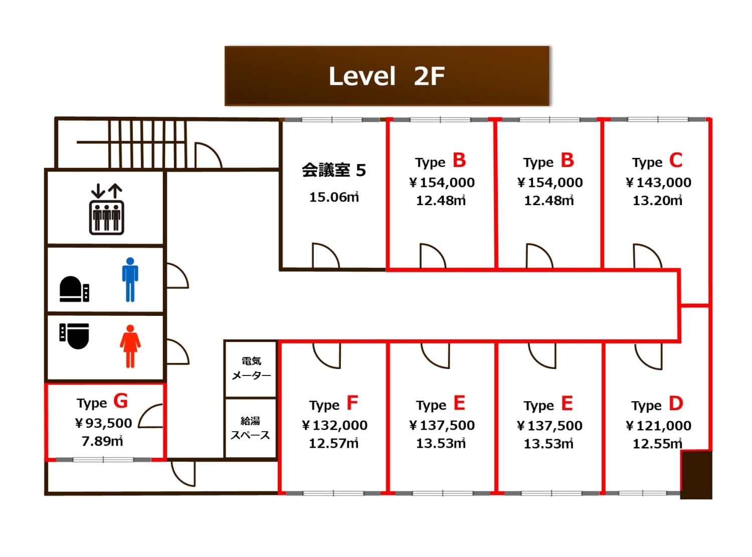 フロアマップ_グランクリュ大阪北浜2F