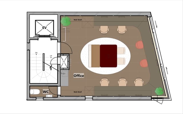 個室(セットアップ)_2Fフロアマップ