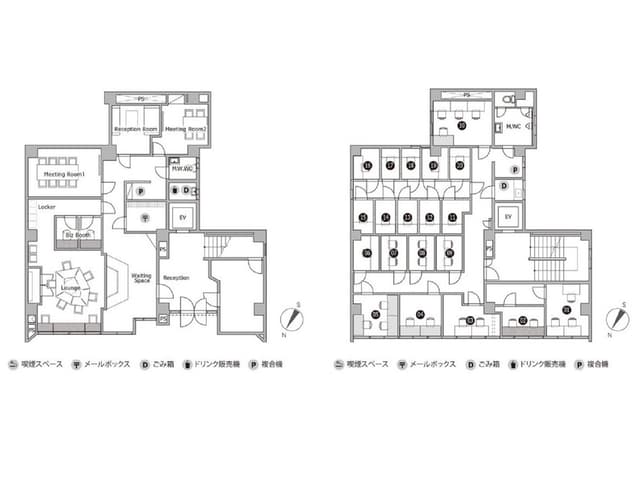 1~2F フロアMAP