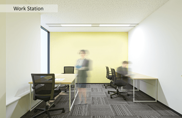個室_すっきりとした内装です。※画像はイメージです。©Regus