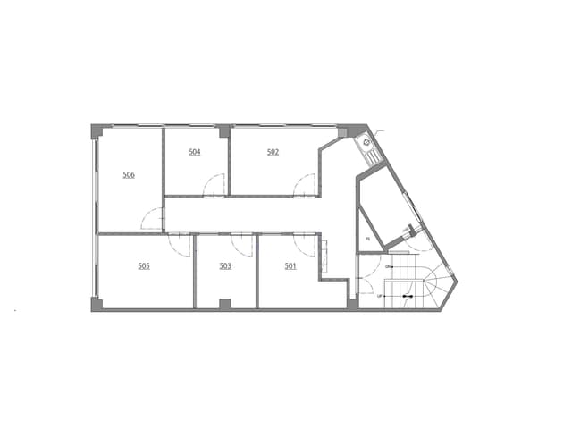 その他_フロアマップ。5Fのフロア案内図です。