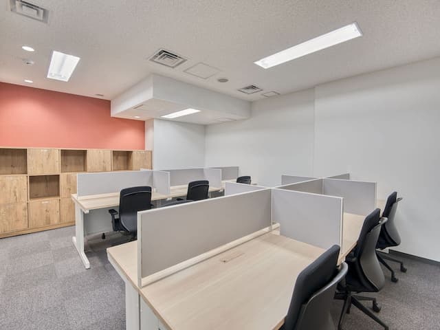 専用デスク_リザーブドコワーキング。住所利用も可能となっています。