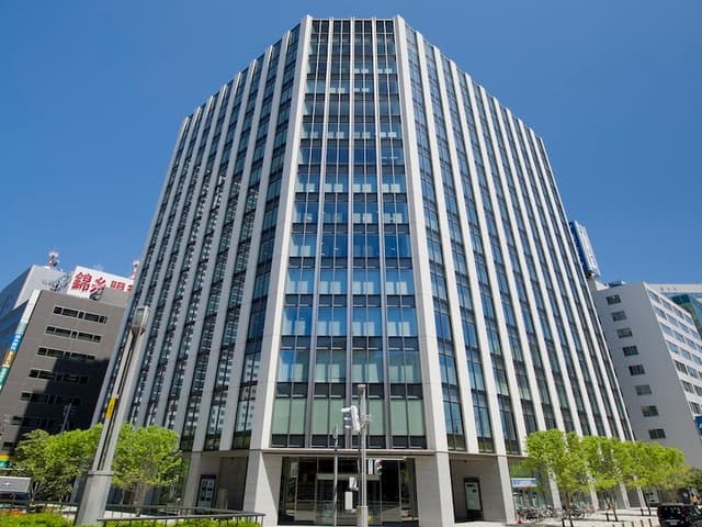 外観_オフィスは商業施設である札幌北ビルの9階となっています。