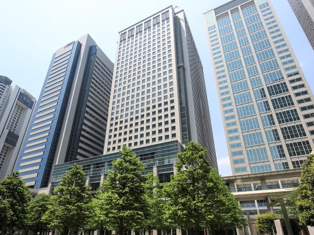 外観_オフィスは品川駅と直結しており、各地への交通アクセスにも優れています。