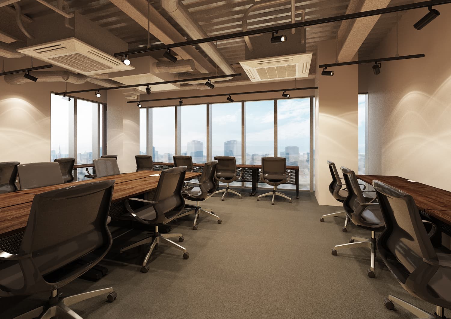 専有部_個室。1名用の家具付き個室です。※写真はイメージです。