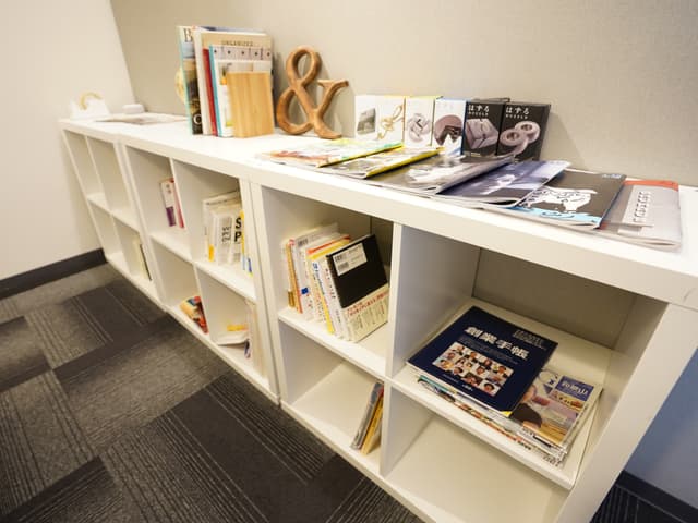 共用部_ライブラリースペースです。