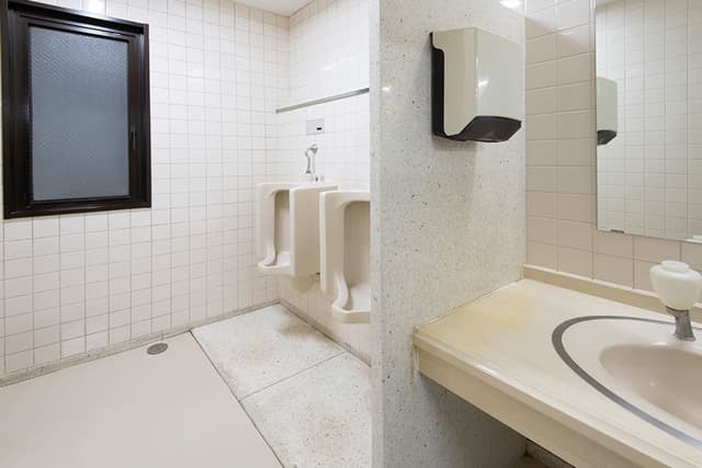 その他_化粧室。男女別の清潔感のある窓付き化粧室を完備しています。