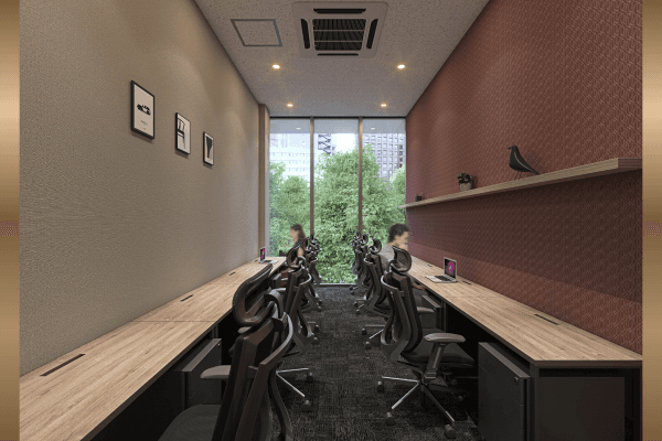 専有部_個室。大きな窓付きの個室です。※画像はイメージです。