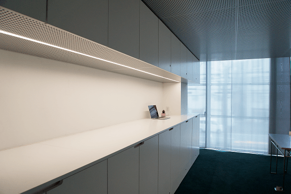 共用部_アメニティカウンターです。共用の備品はこちらにご用意しております。