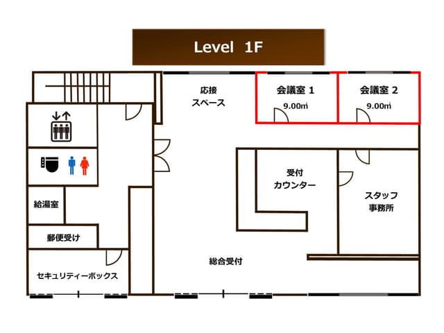 フロアマップ_グランクリュ大阪北浜1F