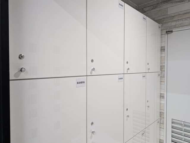 その他_ロッカー。追加料金なしで利用できます。