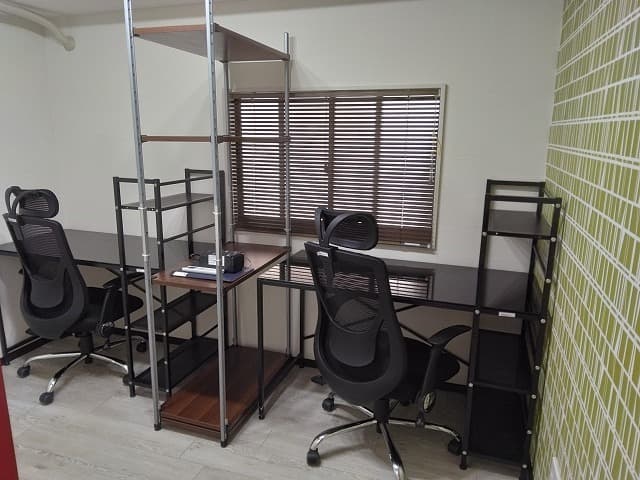 B号室 2人ご利用可能なお部屋です