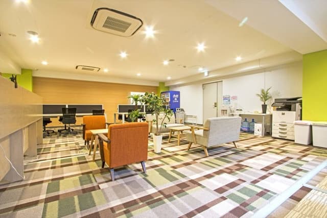 共用部_オフィスの中に自動販売機があると便利です。