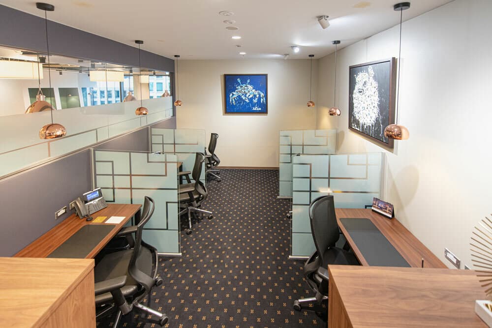 coworking desks