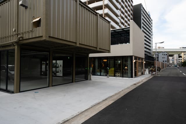 外観_道路に面しています。