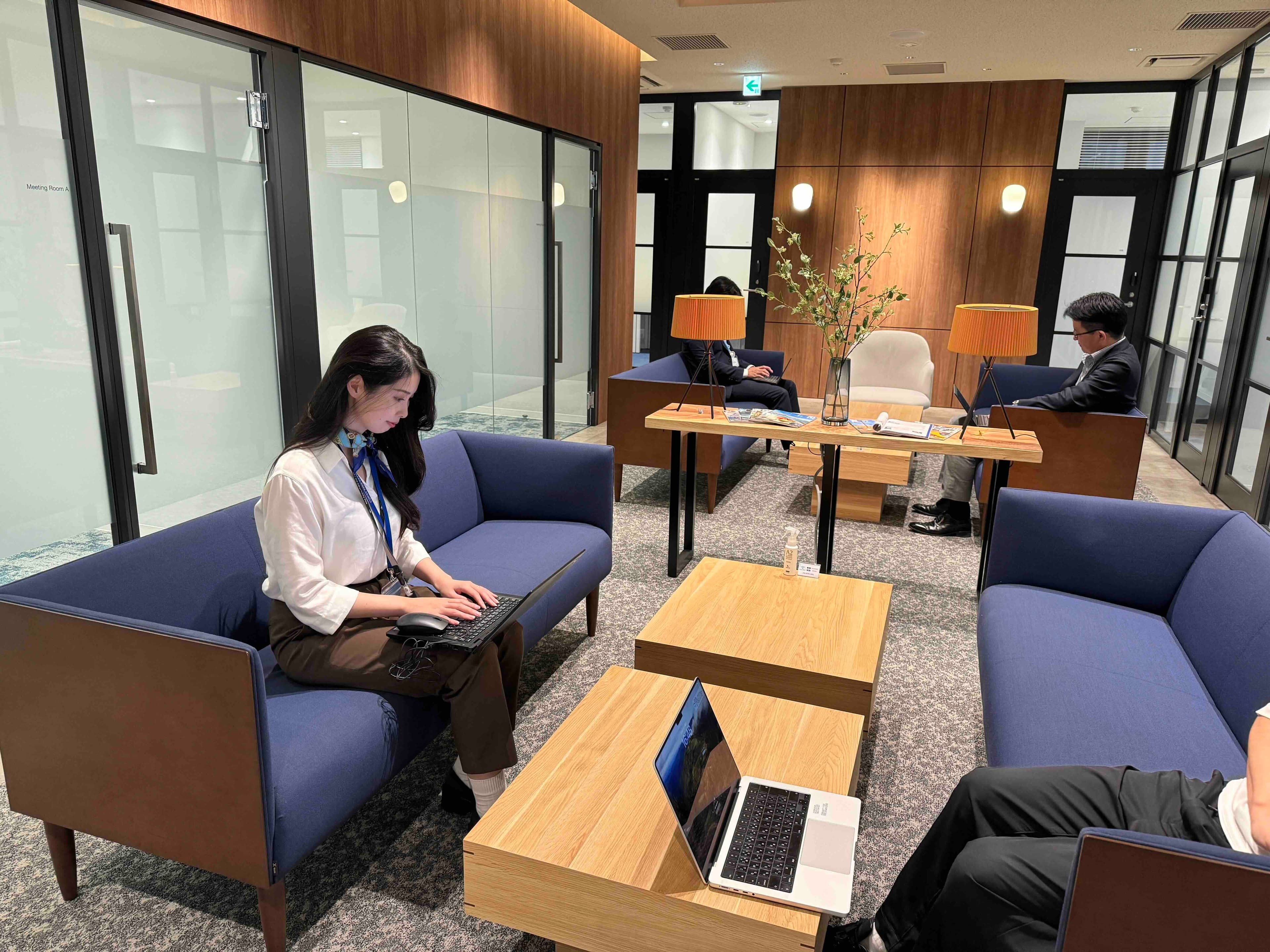 3F共用スペース歯くつろげるラグジュアリーな設計