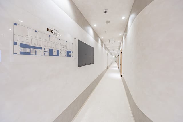 BIZcomfort北浜 レンタルオフィス共用部