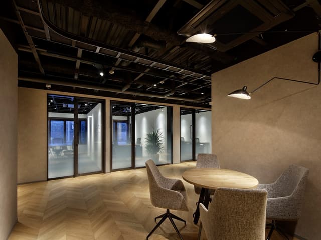 共用部_ラウンジ。2階には個室契約者様専用のラウンジがございます。