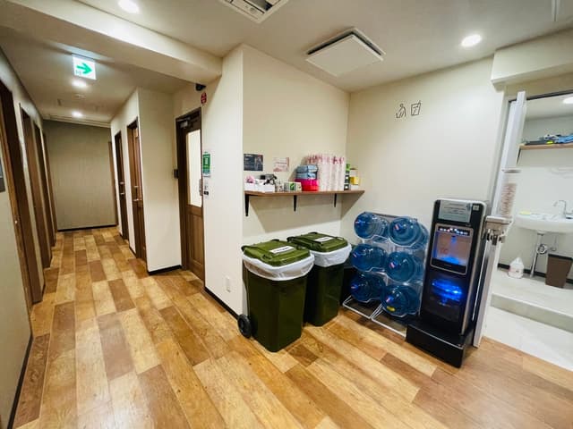 共用部_フリードリンクなど自由に利用可能です。