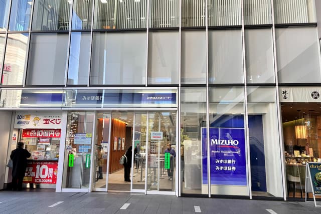 近隣の金融機関_みずほ銀行目黒支店(徒歩3分)