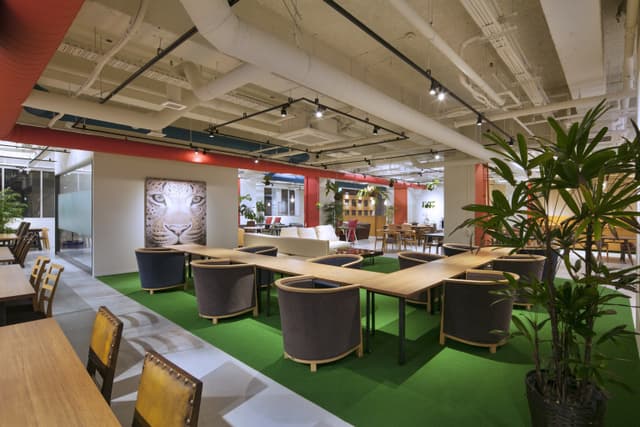 会員数最大店舗、キャナルシティ博多前店フリースペース