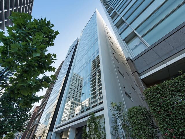外観_赤坂見附駅から徒歩4分の位置にあるオフィスです。