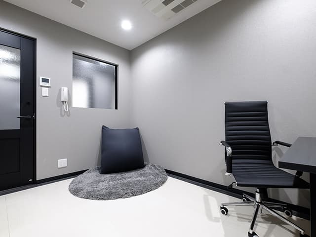 専有部_個室。1名用の個室も、かなりゆったりした広さで設計されています。