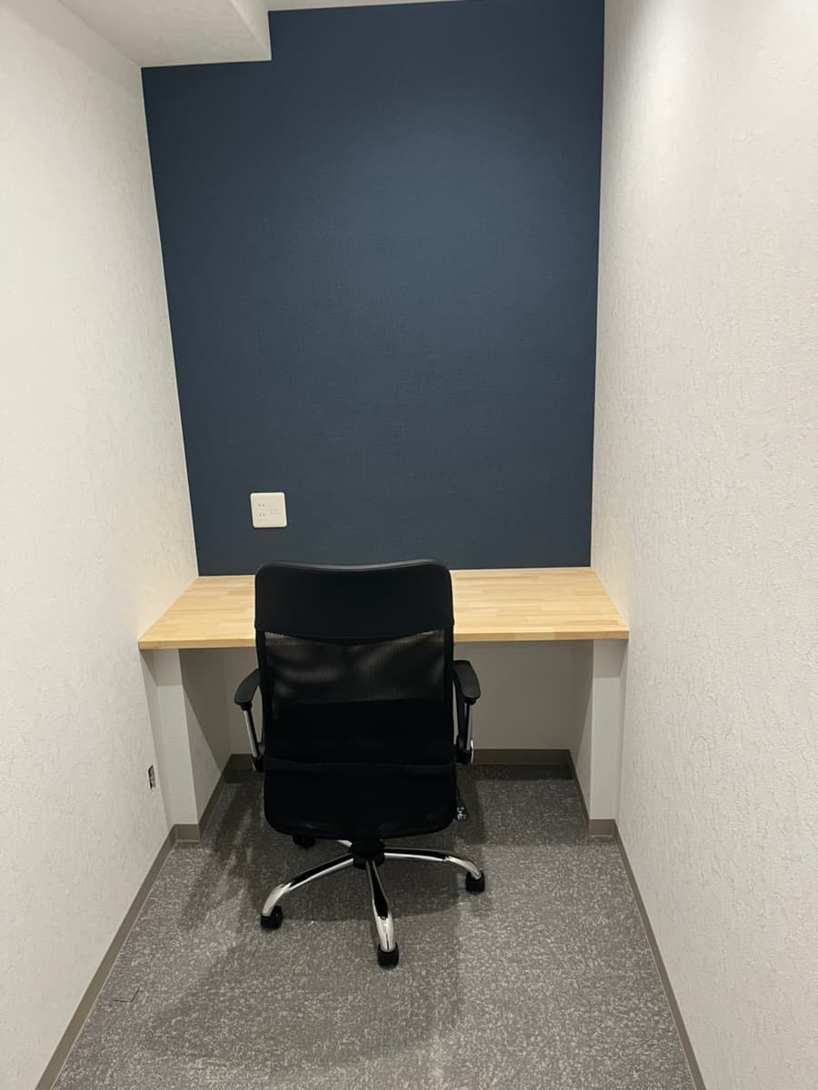 専有部_個室。追加料金なしで登記可能です。