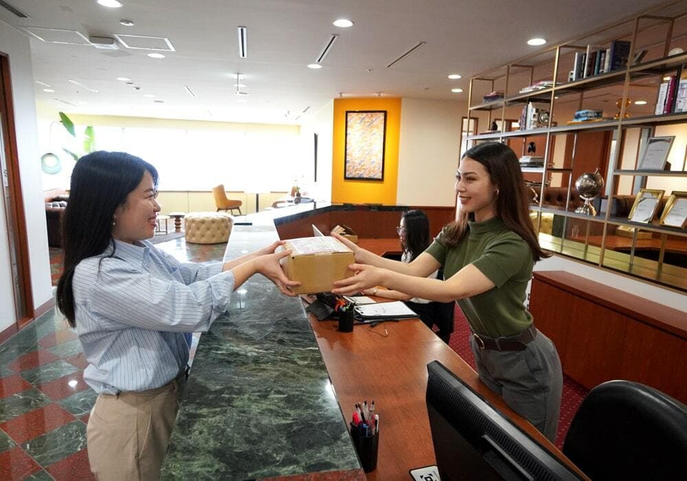 shinagawa-reception-mail-handling