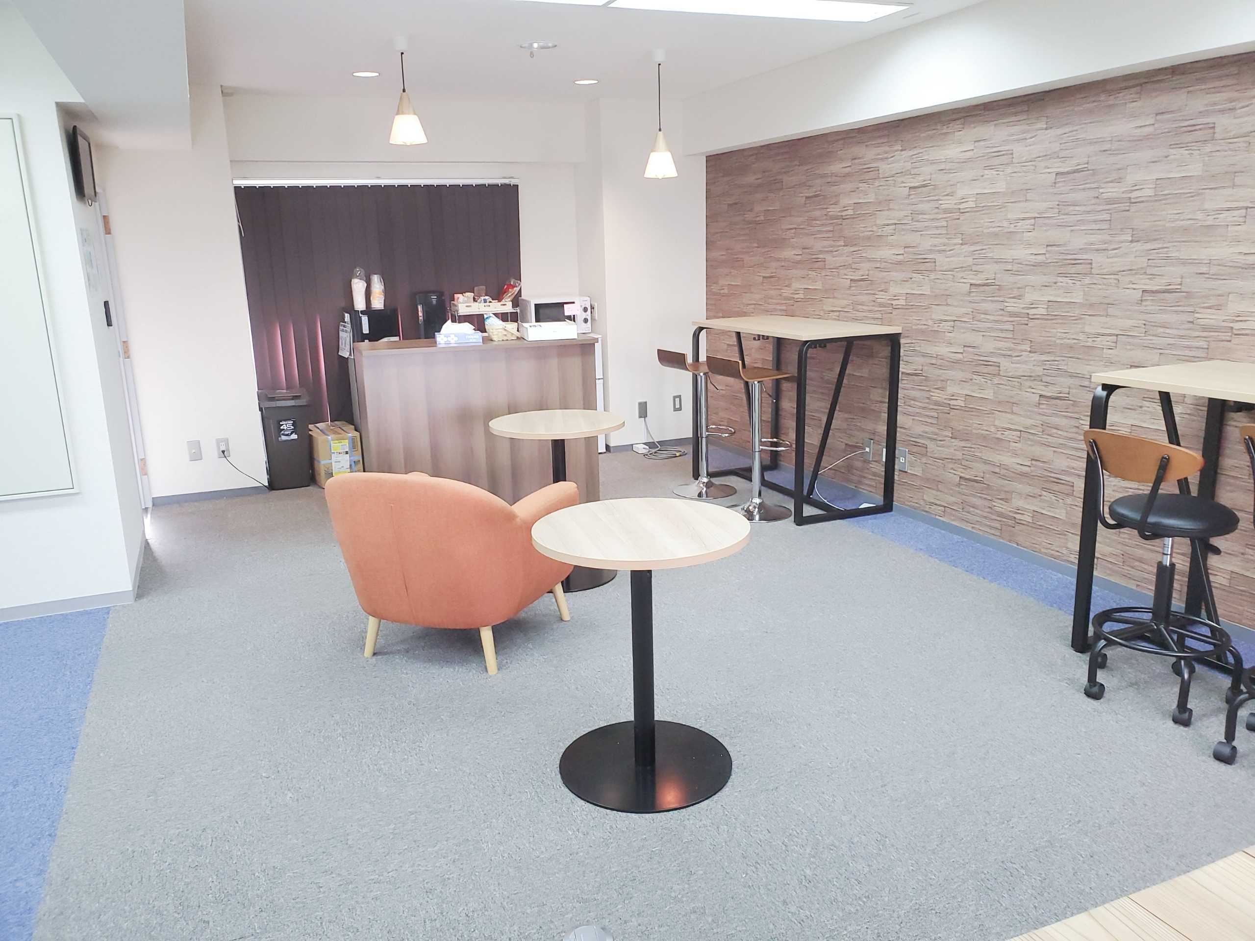 共用部_コーヒーなどを飲んで一休みしましょう。