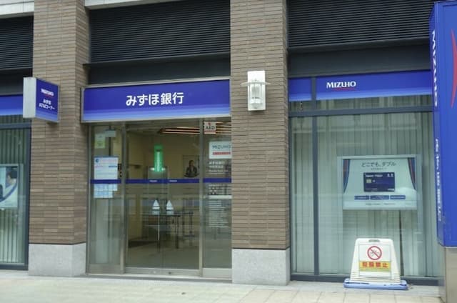 近隣の金融機関_みずほ銀行 中目黒支店(徒歩6分)