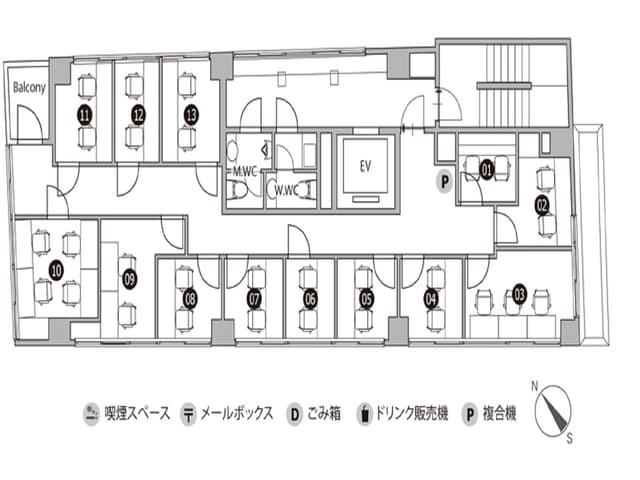 3F フロアマップ