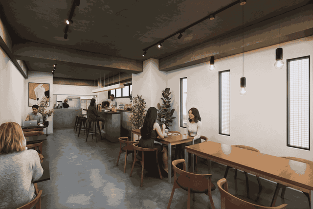 店舗区画 ※完成イメージ