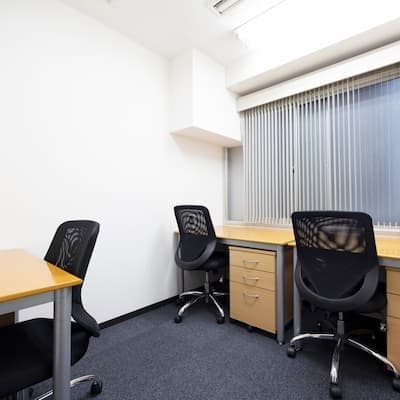 専有部_個室。24時間利用可能な完全個室のオフィスです。