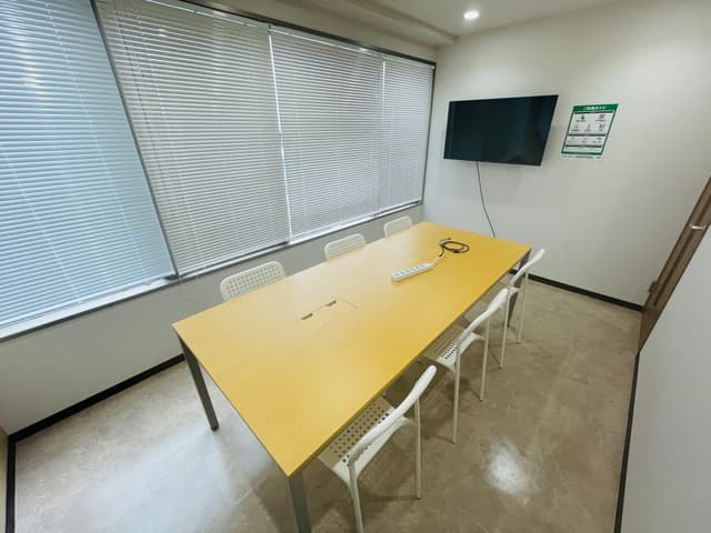 共有部_会議室。(6名用)