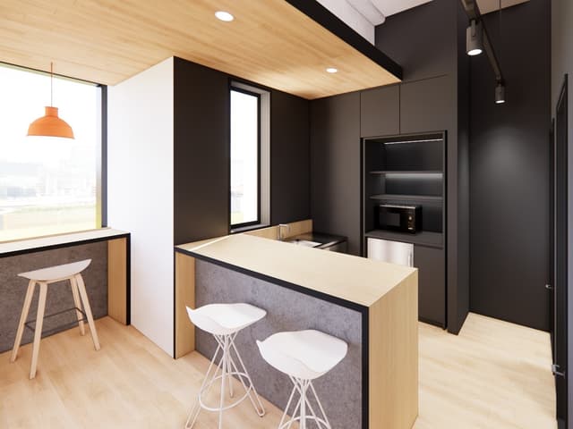 専有部_各階にテナント専用パントリーが設置されています。