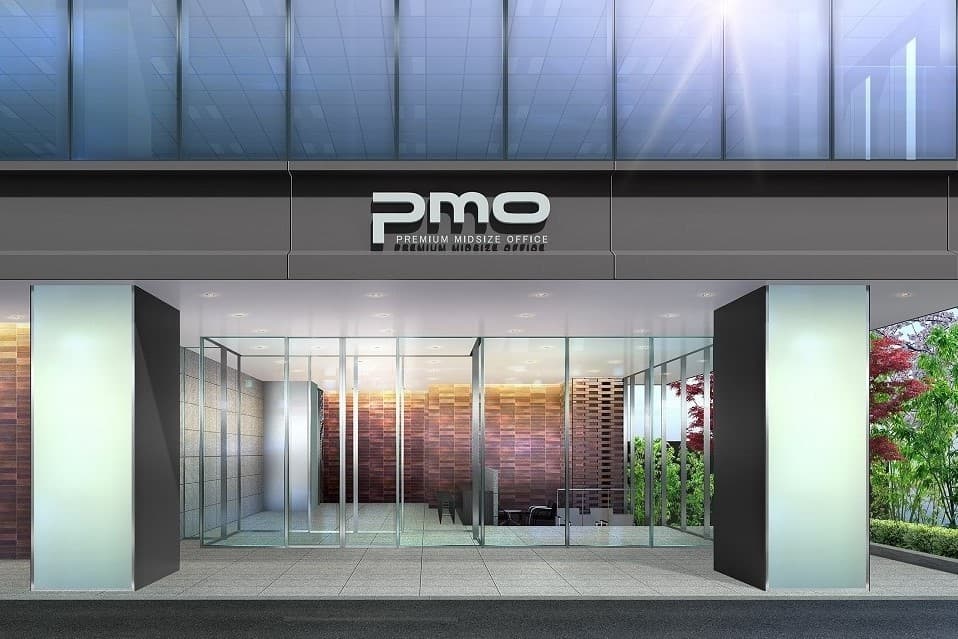 外観_ビル入り口です。2020年11月に完成しました。 ※イメージ画像